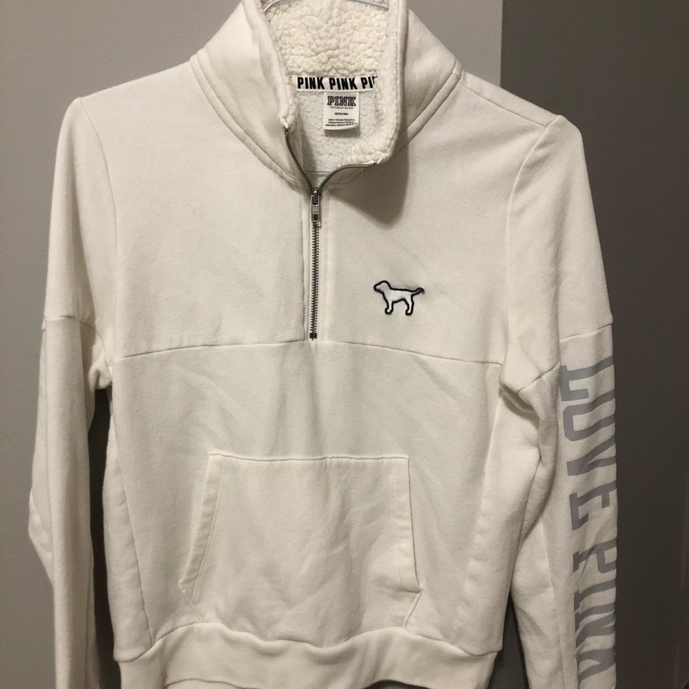 PINK quarter zip jacket